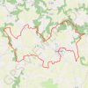 Querrien-circuitDesFontaines GPS track, route, trail