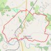 Circuit le bredet do cro do loup - Saint-Ouen-sur-Gartempe GPS track, route, trail