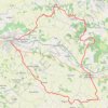 Vélo entre Lavaur, Graulhet et Puylaurens GPS track, route, trail