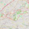 Montreuil, boucle des 3 parcs GPS track, route, trail