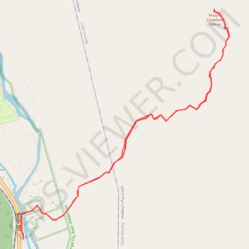 Mount Crawford GPS track, route, trail