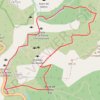 Var Ollioules Les Gorges du Destel GPS track, route, trail