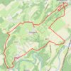 Belgique - Tohogne - Province du Luxembourg GPS track, route, trail