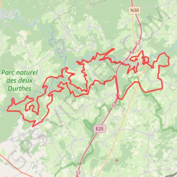 BIG ROC Marathon 2022 GPS track, route, trail