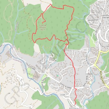 Circuit de Peygros GPS track, route, trail