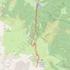 La Husse (secteur de Payolle dans les Hautes Pyrénées) GPS track, route, trail