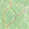 D'Orbey à Metzeral par le Hirschsteine et les sommets - Étape 2 GPS track, route, trail