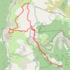 Roc de Peyrole depuis Archiane (montagne de Glandasse - Drôme) GPS track, route, trail