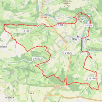 L'Eminence GPS track, route, trail