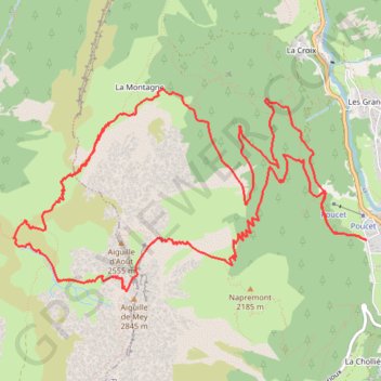 Brèche de la Portetta GPS track, route, trail