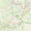 GR380 De Morlaix à Saint-Rivoal (Finistère) GPS track, route, trail