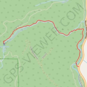 Tamanawas Falls GPS track, route, trail