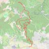 Tourrettes - Roche Taillée - Sources de la Siagnole GPS track, route, trail