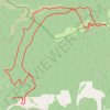 Moure negre Vallonde la Glaciére GPS track, route, trail