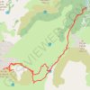 Le Pic de la Sabine GPS track, route, trail