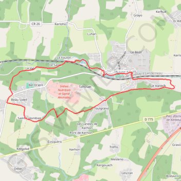 SAINT-NOLFF GPS track, route, trail