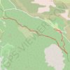 Vérignon - La Bigue - Saint Priest GPS track, route, trail