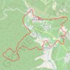 6_ROUGE_Panoramas_depuis_les_bois_de_Goudargues GPS track, route, trail