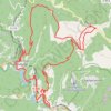 La haute Levade - Portes (Tours à Charbon) GPS track, route, trail