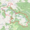 Monts du Lyonnais-Thurins-Barrage GPS track, route, trail