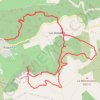 Roquefort-la-Bédoule - Chapelle Saint-André GPS track, route, trail