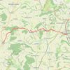 240421 Clun to Craven Arms GPS track, route, trail