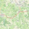 24 Semur en Auxois-Flavigny sur Ozerain: 19,70 km GPS track, route, trail