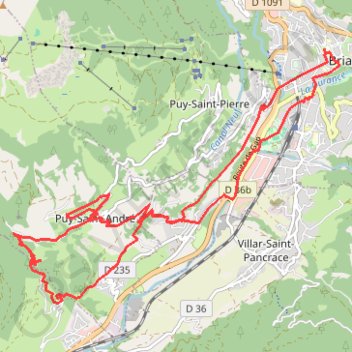 Puy Chalvin GPS track, route, trail