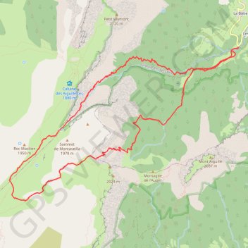 Peyre rouge GPS track, route, trail