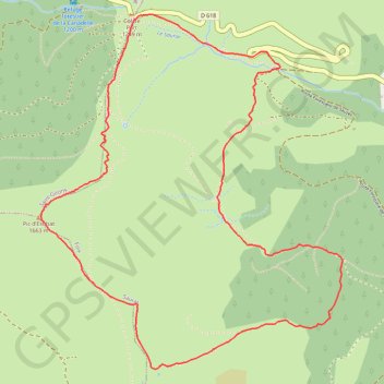 Pic d'Estibat - Sommet des Griets GPS track, route, trail