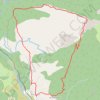 Grotte de Meaille et tour du Cougnas GPS track, route, trail