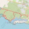 Corse du sud, Bonifacio et ses calanques GPS track, route, trail