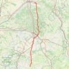 De Mardié dans le Loiret à Sugère dans l'Indre GPS track, route, trail
