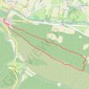 Serre de Rioms GPS track, route, trail