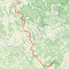 GR2 Randonnée de Sainte Foy à Châtillon-sur-Seine (Côte-d'Or) GPS track, route, trail