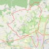Alençon, La Pesantière, Saint-Nicolas-des-Bois, Cuissai, Beaubourdel GPS track, route, trail