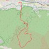 Saint Cyr par Galvaudan source Sabatier retour vallon Vigie GPS track, route, trail