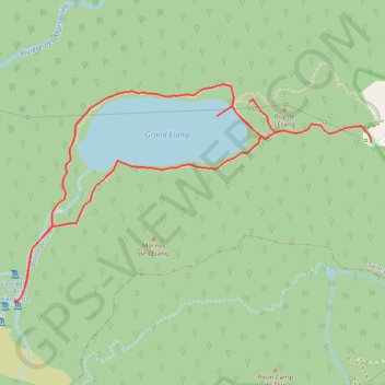 Grand Etang GPS track, route, trail