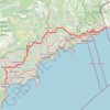 GR653A De Menton à Mandelieu-la-Napoule (Alpes-Maritimes) (2019) GPS track, route, trail