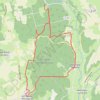 Attelage - Forêt et Panoramas - forêt de Réno-Valdieu GPS track, route, trail