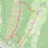 Néron - traversée S-N GPS track, route, trail