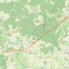21 Saligny-Vézelay: 19.40 km GPS track, route, trail