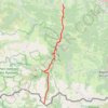 GR105 De Lortet au Col d'Ourdiss (Hautes-Pyrénées) GPS track, route, trail