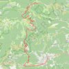 Descente de l'Aigoual - Le Vigan GPS track, route, trail