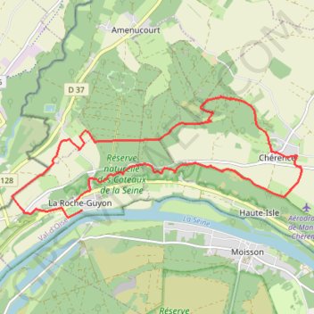 La Roche-Guyon GPS track, route, trail