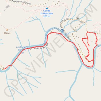 L'ancien barrage de Dumbea près de Nouméa GPS track, route, trail