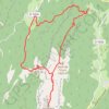 Chartreuse-Boucle des 2 SOM depuis Le Château GPS track, route, trail