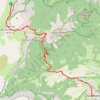 Cabane des aiguillettes - Chichilianne GPS track, route, trail