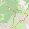 Une traversée du Roc d'Enfer depuis la Chèvrerie GPS track, route, trail