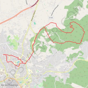 TC 2 GPS track, route, trail